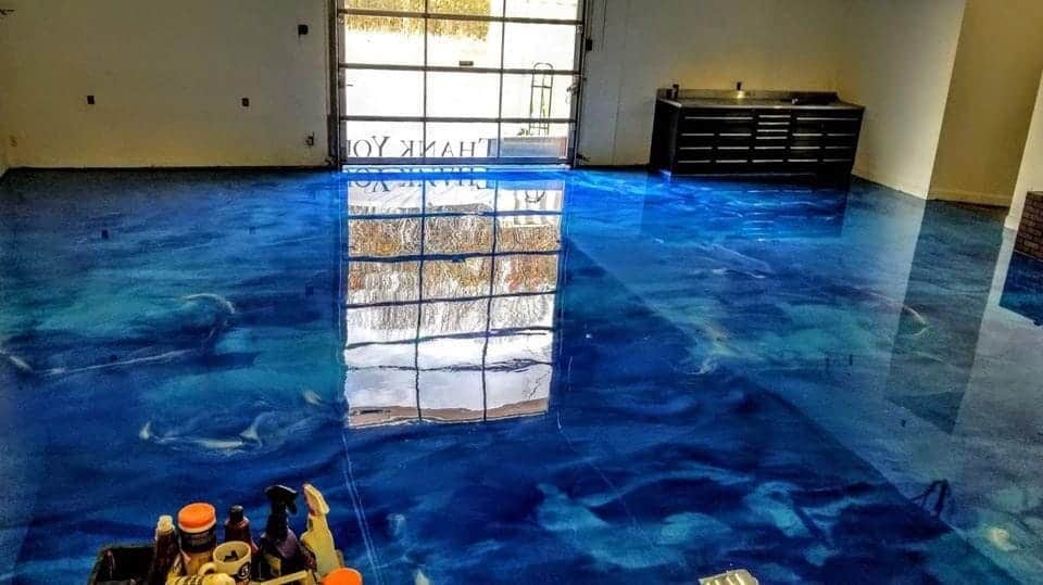 環氧樹脂藝術地板膠